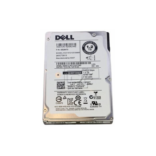 Диск за сървър HGST HUC101212CSS600 1.2TB SAS 2.5