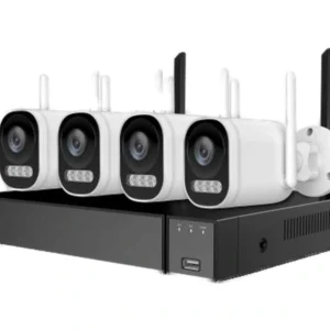 Готов Wi-Fi комплект за видеонаблюдение, 4 камери, 5MP, алармени функции