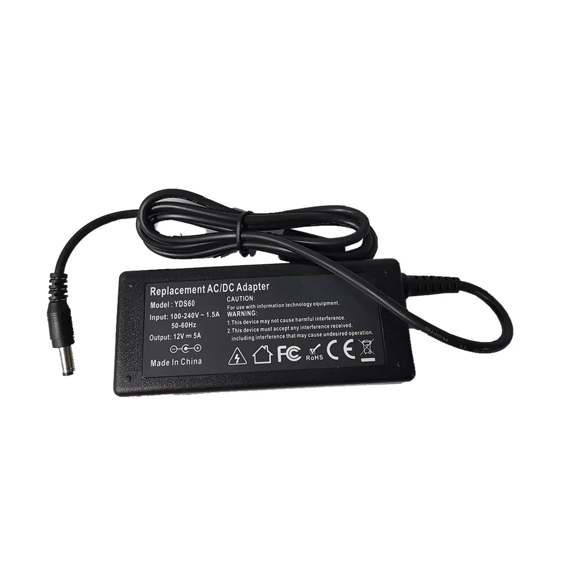 Зарядно 12V 60W 5.5X2.5