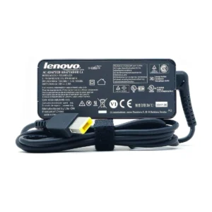 Зарядно Lenovo 45W правоъгълна букса