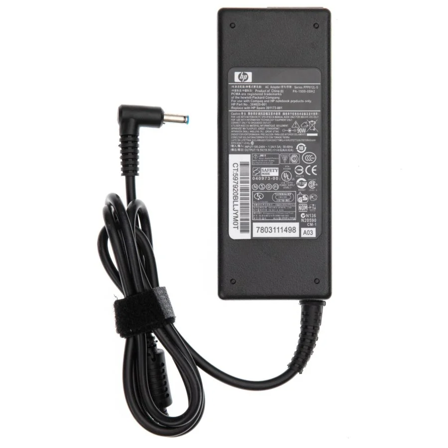 Зарядно HP 90W 4.5X3.0 - СИНЯ
