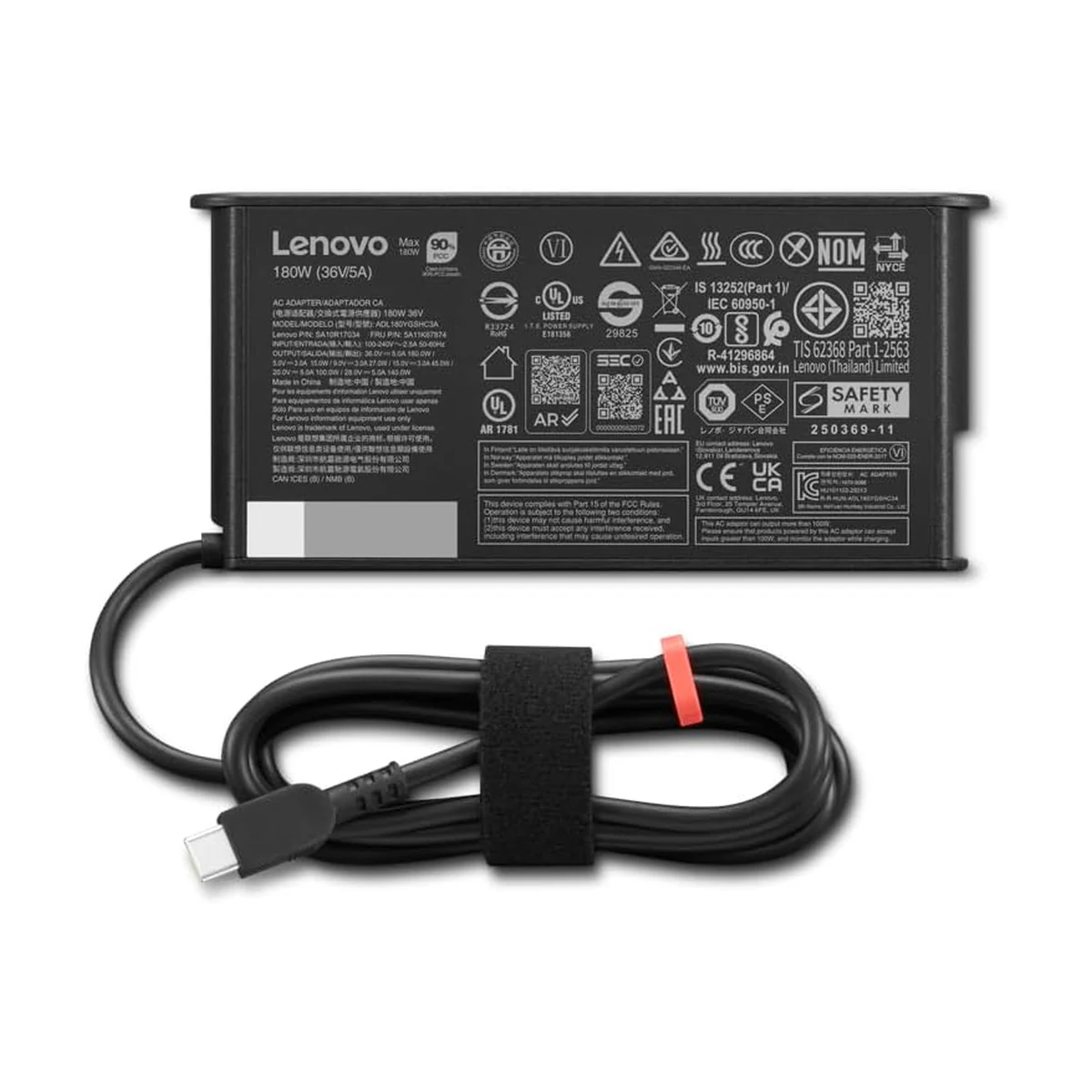 Зарядно Lenovo 180W USB-C / TYPE-C