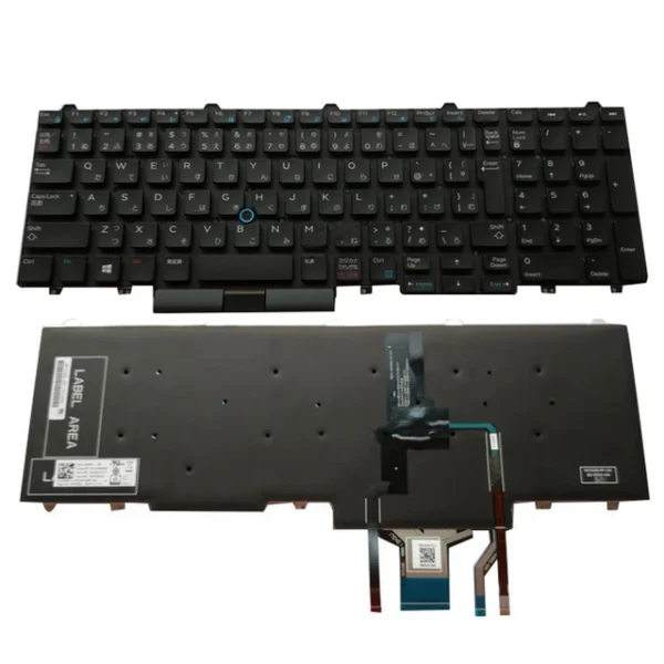Клавиатура за лаптоп Dell: E5550 E5570 5550 5580 5590 5591 / Precision 3510 3520 7510 7520 7710 7720