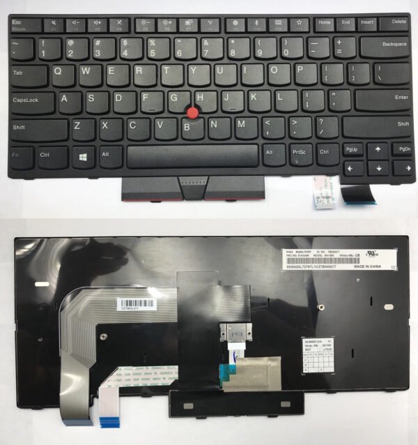 Употребявана клавиатура за лаптоп Lenovo: T470 T480 A475 A485