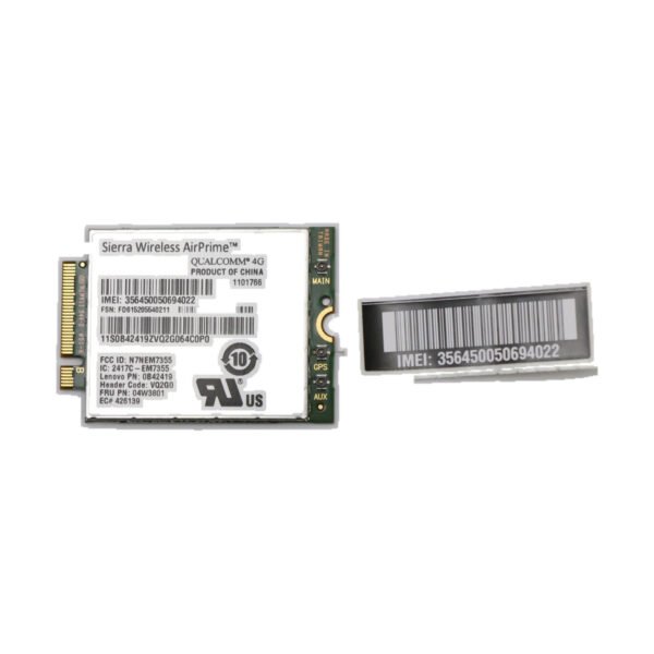 WWAN модул Lenovo EM7355 (2FF) 4G - 04W3801