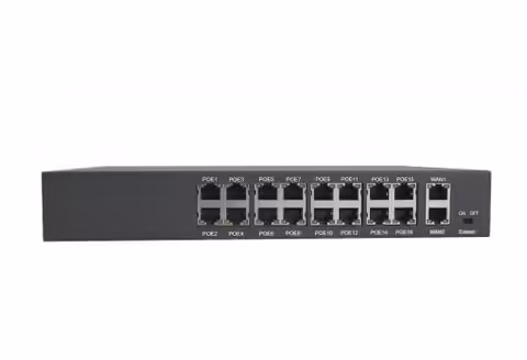 Longse HT1612, 16-портов PОЕ комутатор снимка 1