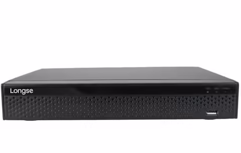 Longse NVR 16 канала, вграден 8 портов PoE switch снимка 1