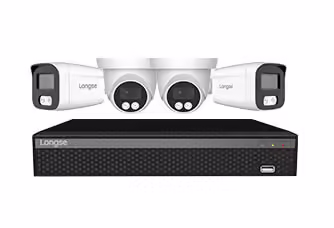 комплект за видеонаблюдение Longse 4ch POE kits - снимка 1