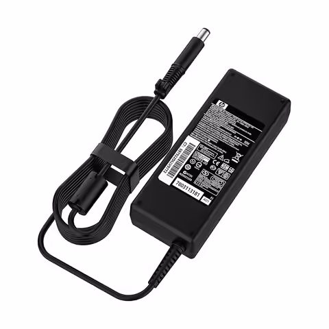 Зарядно HP 90W 7.4X5.0 - ЧЕРНА - снимка 1