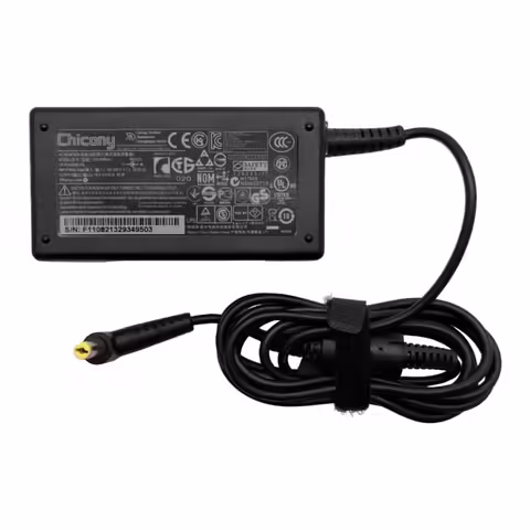 Зарядно Clevo / Sager / XMG / PCSPECIALIST 65W 5.5X1.7 - снимка 1