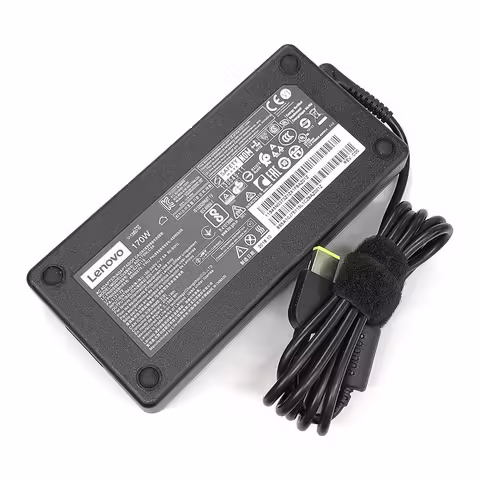 Зарядно Lenovo 170W правоъгълна букса - снимка 1