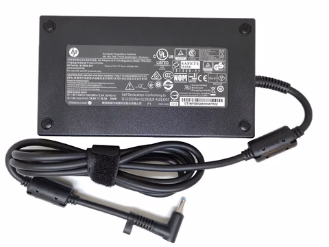 Зарядно HP 200W 4.5X3.0 slim / oval - СИНЯ - снимка 1