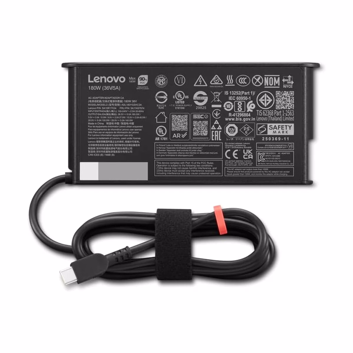 Зарядно Lenovo 180W USB-C / TYPE-C - снимка 1